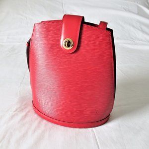 Louis Vuitton Cluny Epi shoulder bag leather Casti